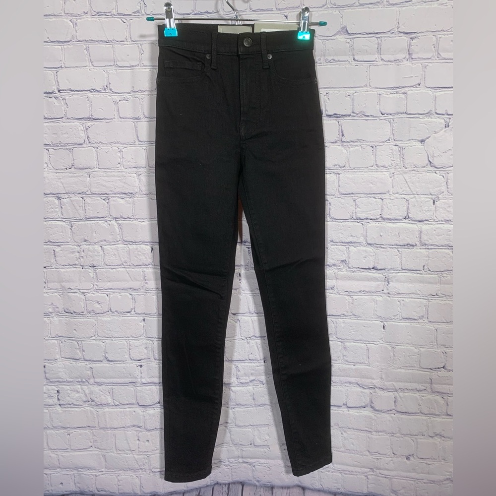 Everlane Womens The High-Rise Skinny Jean Black Size 23 NWT Casual Preppy